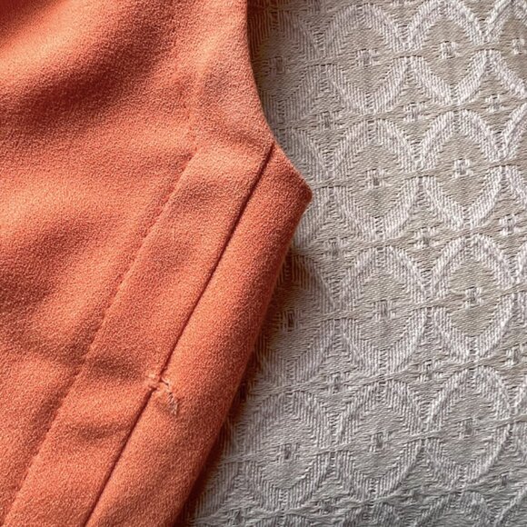 Tangerine Dreamsicle Summer Dress (BCBG Max Azria) - Picture 3 of 16